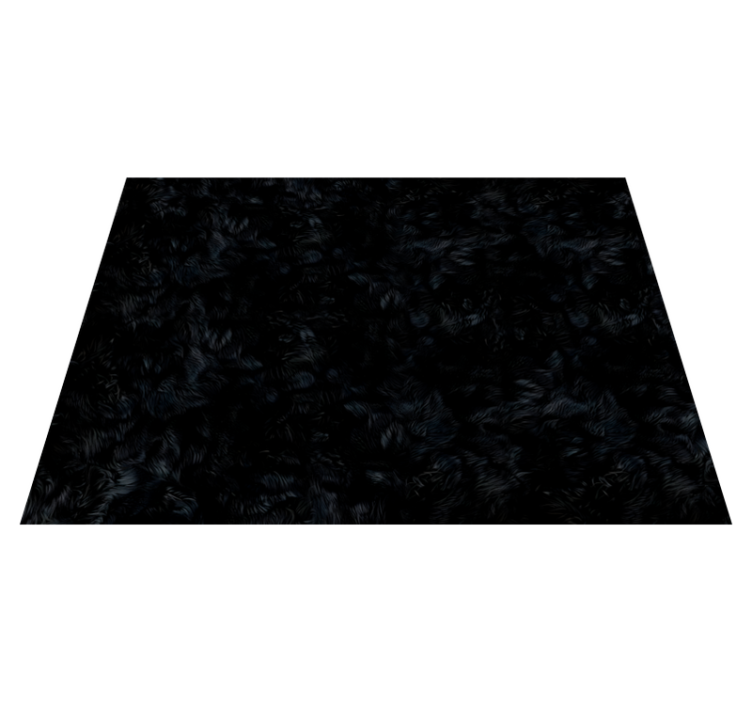Tapis vinyle noir effet plus fort - TenStickers