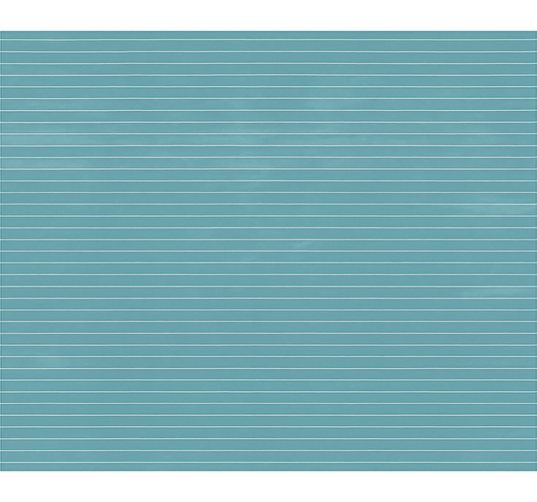 Tapis vinyle bleu motif à rayures horizontales - TenStickers