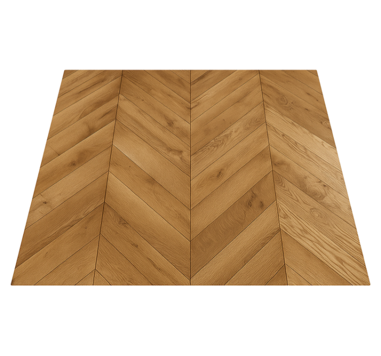 Tapis vinyle imitation parquet bois naturel - TenStickers
