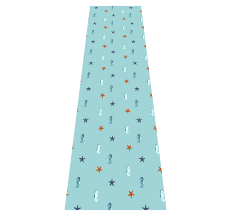 Tapis vinyle animal style marin - TenStickers