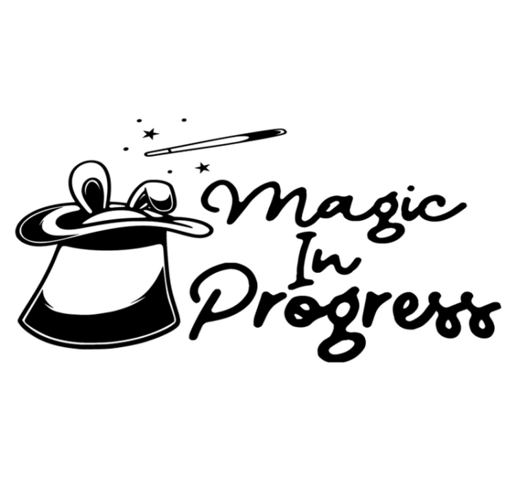 Tapis vinyle animal lapins magiques et arcs-en-ciel - TenStickers