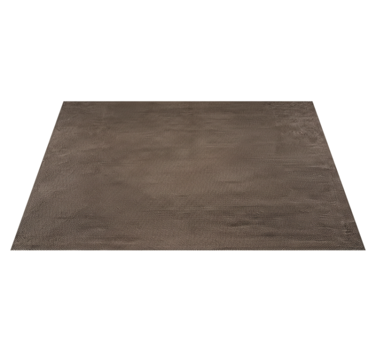 Tapis vinyle marron texture tissée foncée solide - TenStickers