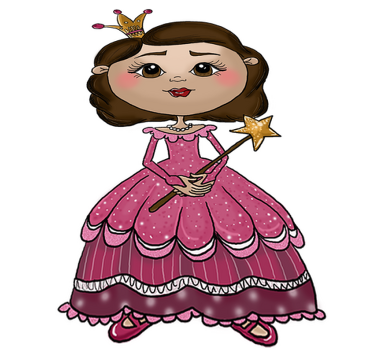 Tapis vinyle pour enfants princesses - TenStickers