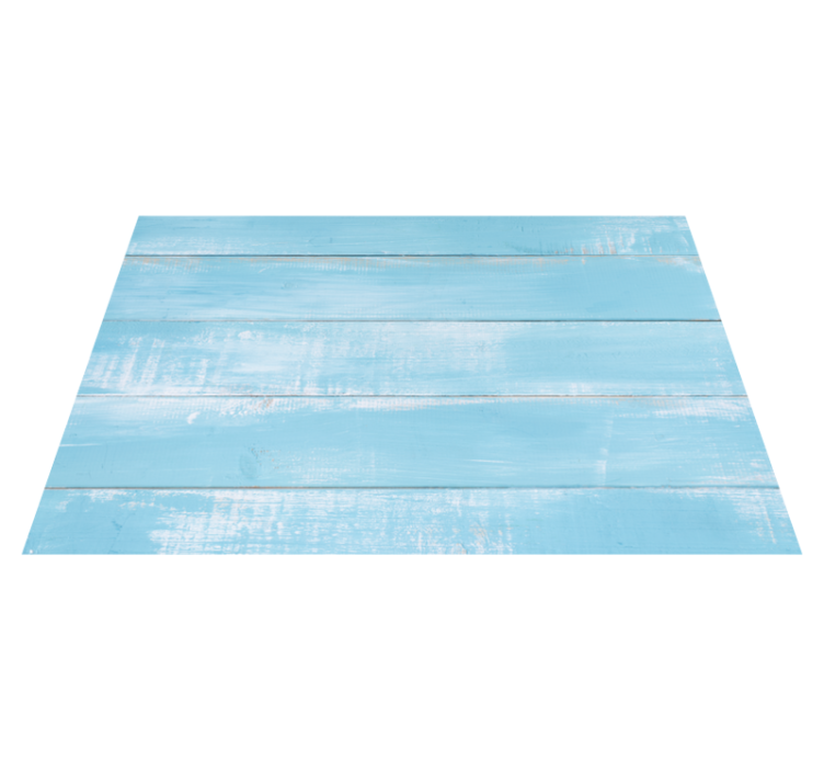 Tapis vinyle imitation parquet effet planche vieillie - TenStickers
