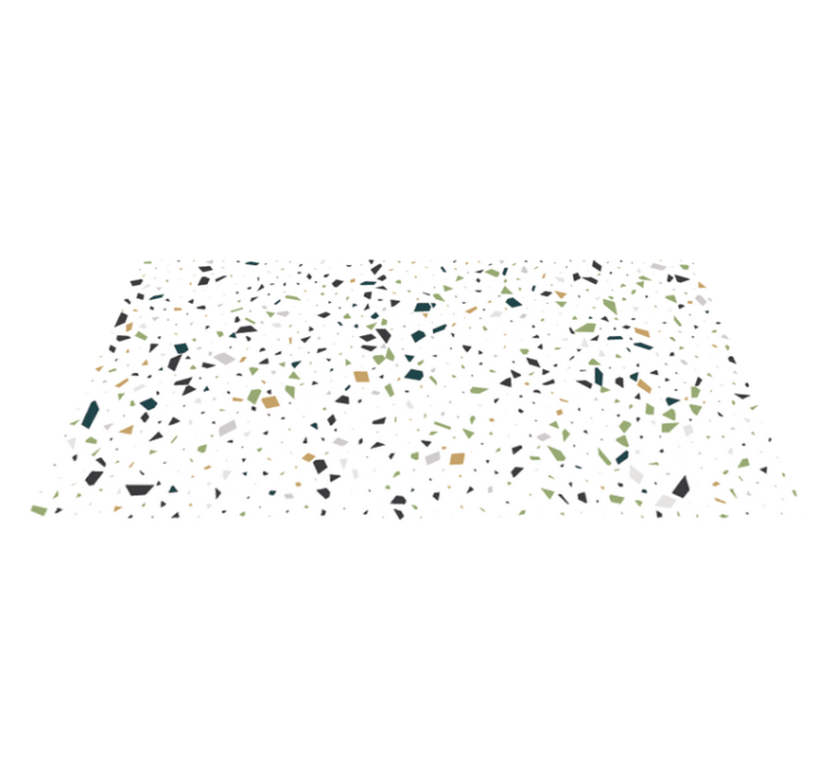 tapis vinyle Tache de forme géométrique - TenStickers