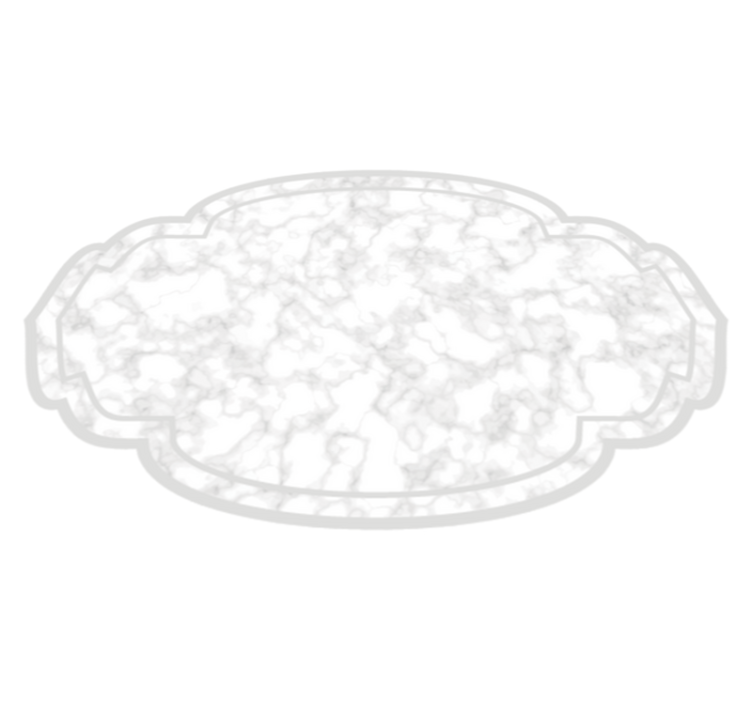 Tapis vinyle marbre forme nuages marbrés - TenStickers