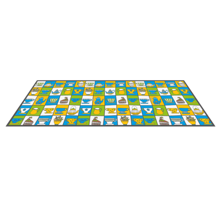 Tapis vinyle cuisine modèles culinaires - TenStickers