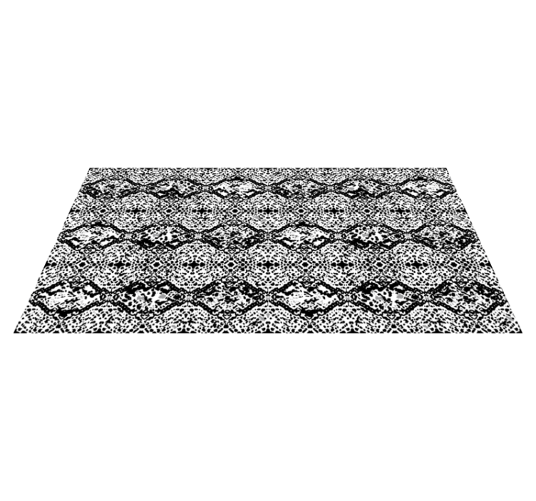 Tapis vinyle animal monochrome fissuré - TenStickers