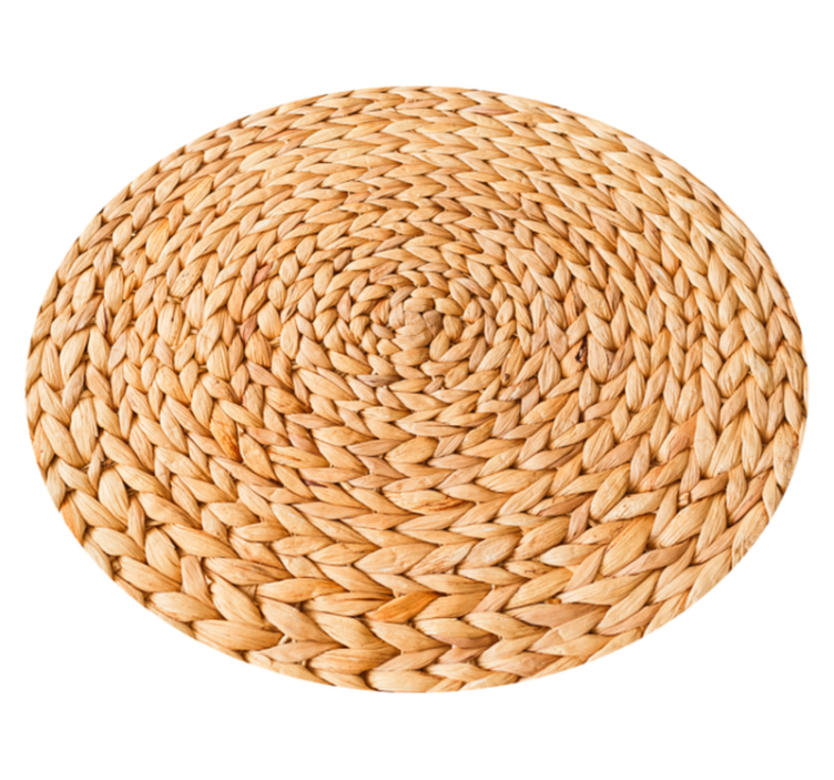 Tapis vinyle texture motif tressé - TenStickers