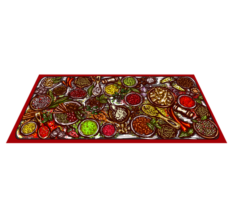 Tapis vinyle cuisine une savoureuse tartinade culinaire - TenStickers