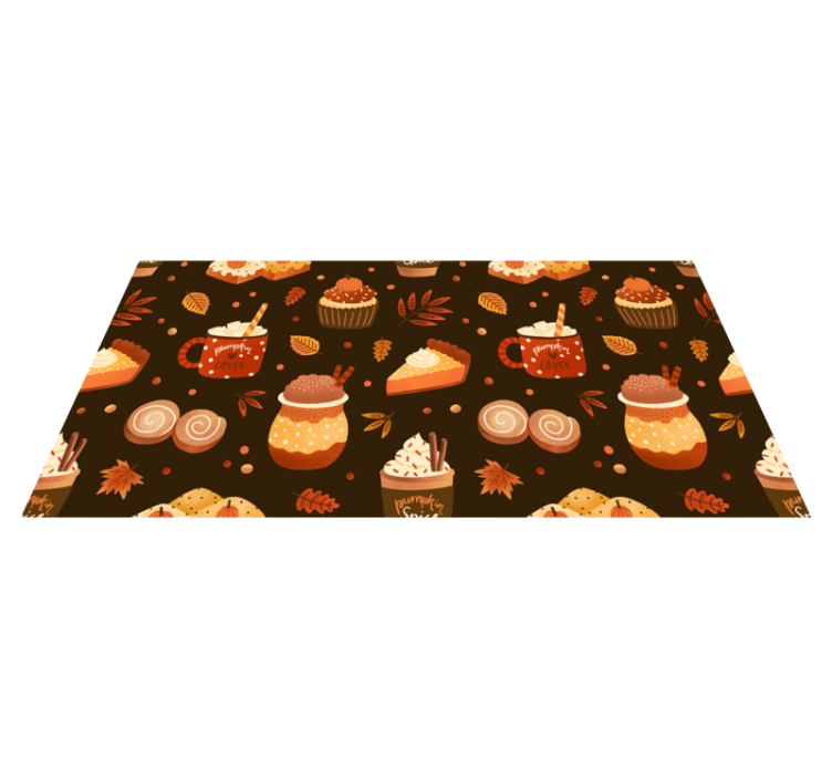 Tapis vinyle cuisine joie de l'indulgence sucrée - TenStickers