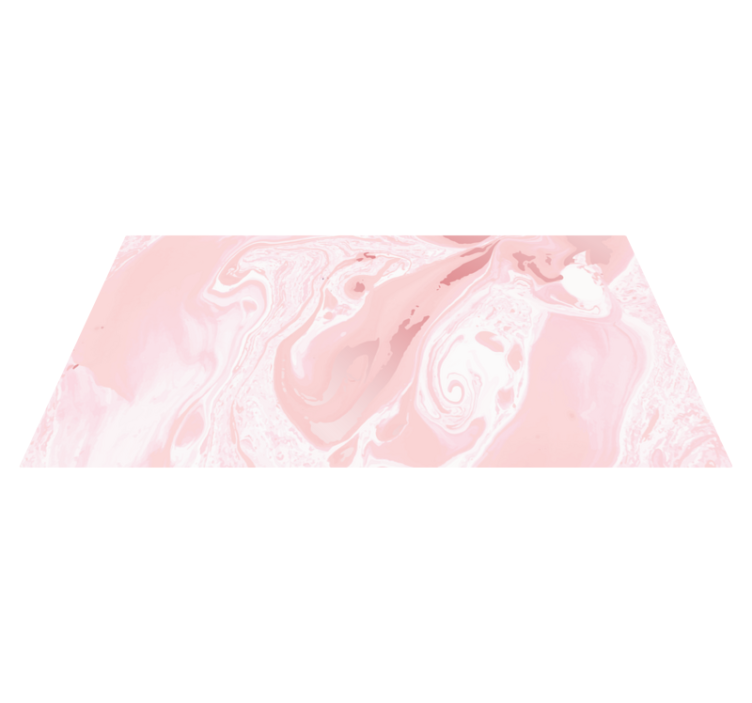 Tapis vinyle marbre motif tourbillon rose - TenStickers