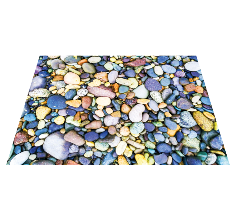 Tapis vinyle pierre conception de mosaïque réaliste - TenStickers