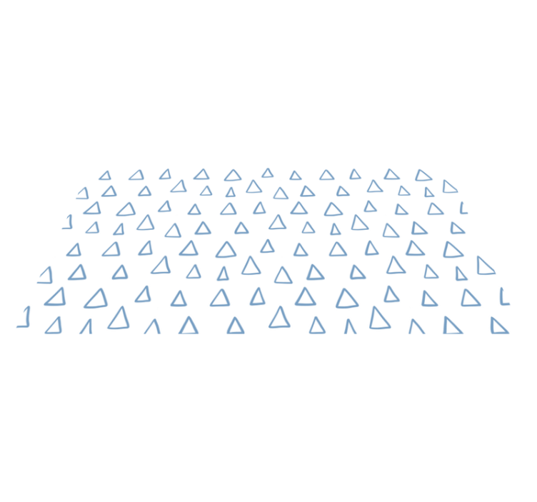 Tapis vinyles géométriques motif à motifs triangulaires - TenStickers