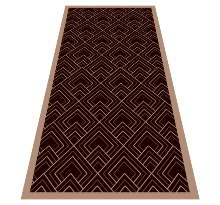 Tapis vinyle chambre composition noire - TenStickers