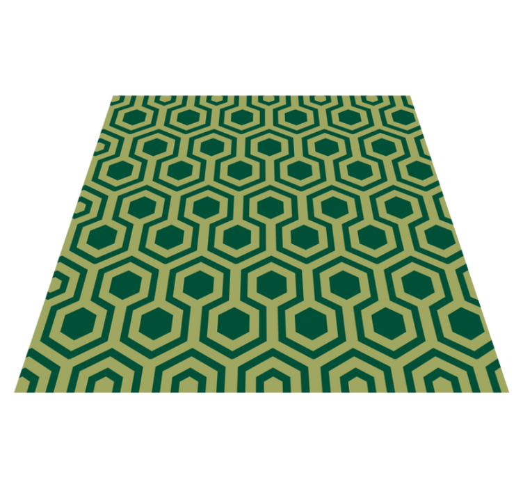 Tapis vinyle carreaux Tuiles hexagonales  - TenStickers