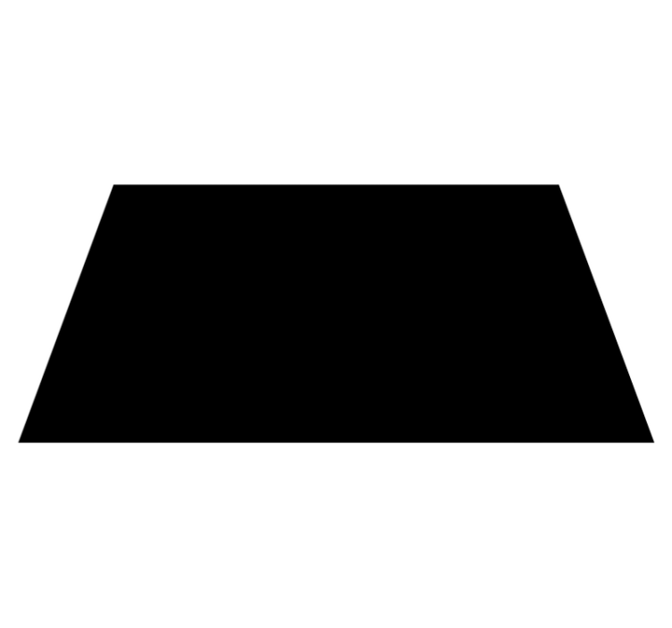 Tapis vinyle salon surface noire élégante - TenStickers