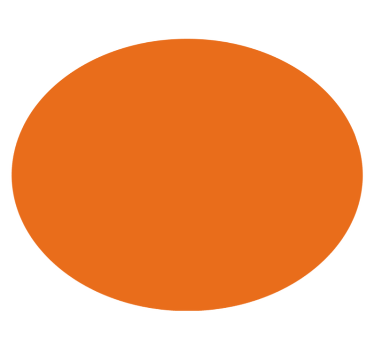 Tapis vinyle orange nuances de terre chaudes - TenStickers