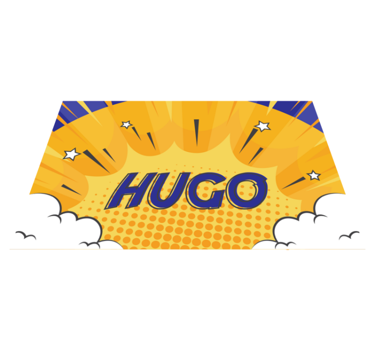 Tapis vinyle personnalisé éclat héroïque - TenStickers