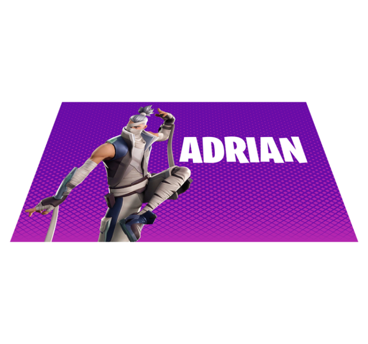 Tapis vinyle ado personnage de jeu personnalisé - TenStickers