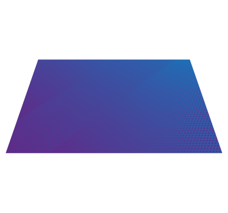 Tapis vinyle design moderne motif bleu dégradé - TenStickers