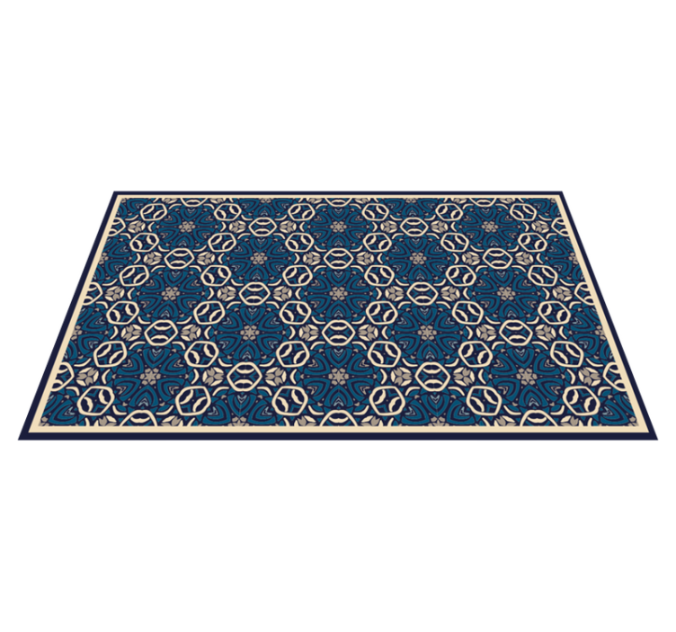 Tapis vinyle chambre arrangement de mosaïque sophistiqué - TenStickers