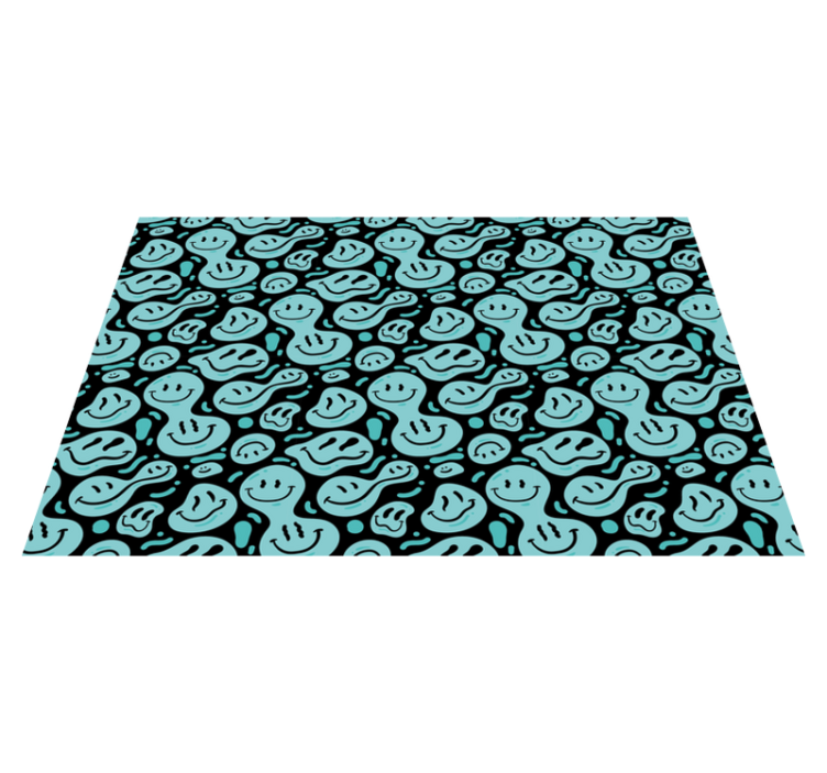 Tapis vinyle autres tapis personnages souriants d'humeur - TenStickers