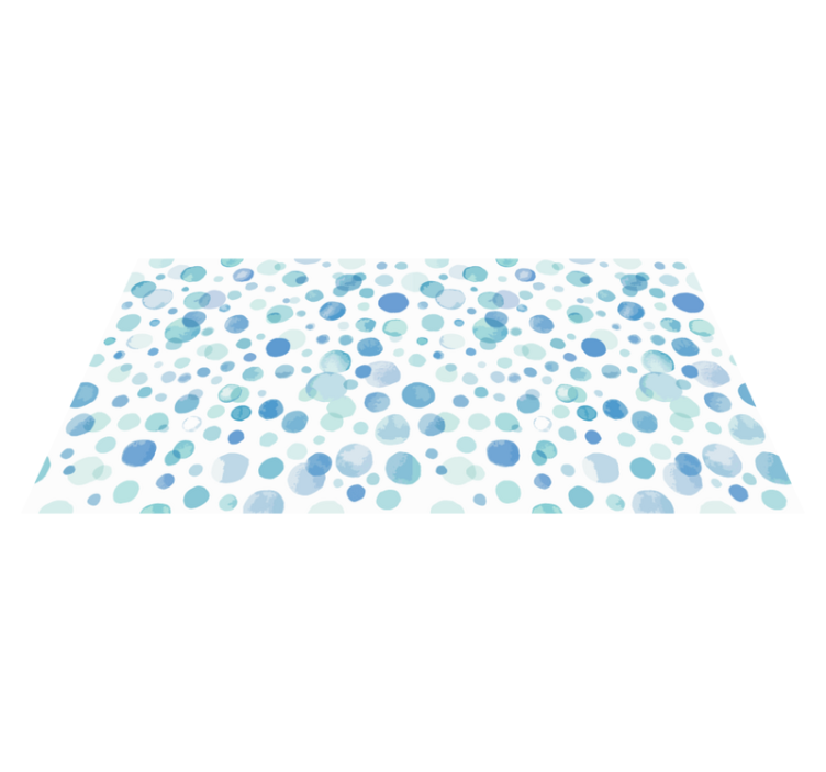 Tapis vinyle autres tapis disposition de points vibrante - TenStickers