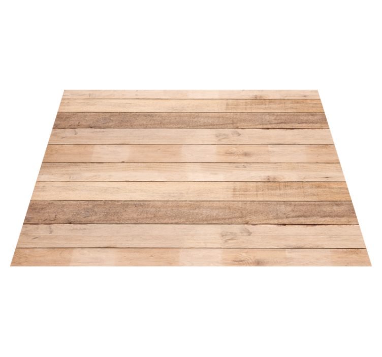 Tapis vinyle imitation parquet style planche - TenStickers