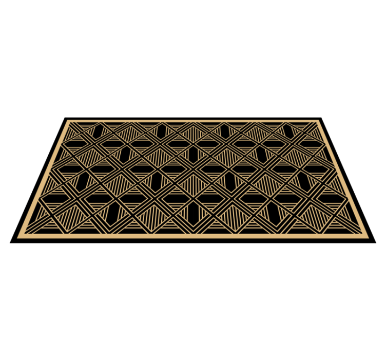 Tapis vinyle design moderne sophistication art déco - TenStickers
