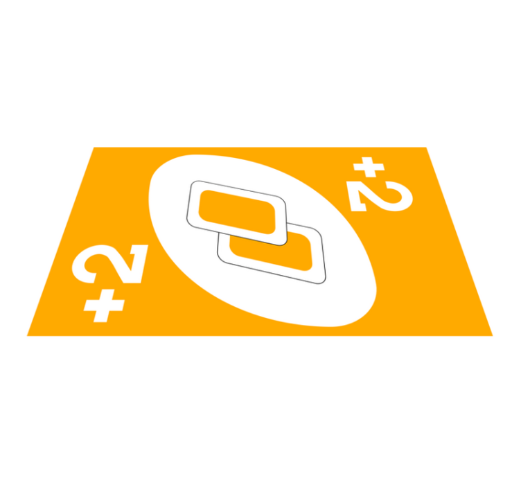 Tapis vinyle jeux +2 carte - TenStickers