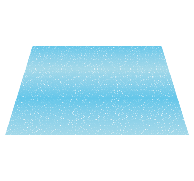 Tapis vinyle bleu superposition de paillettes bleues - TenStickers