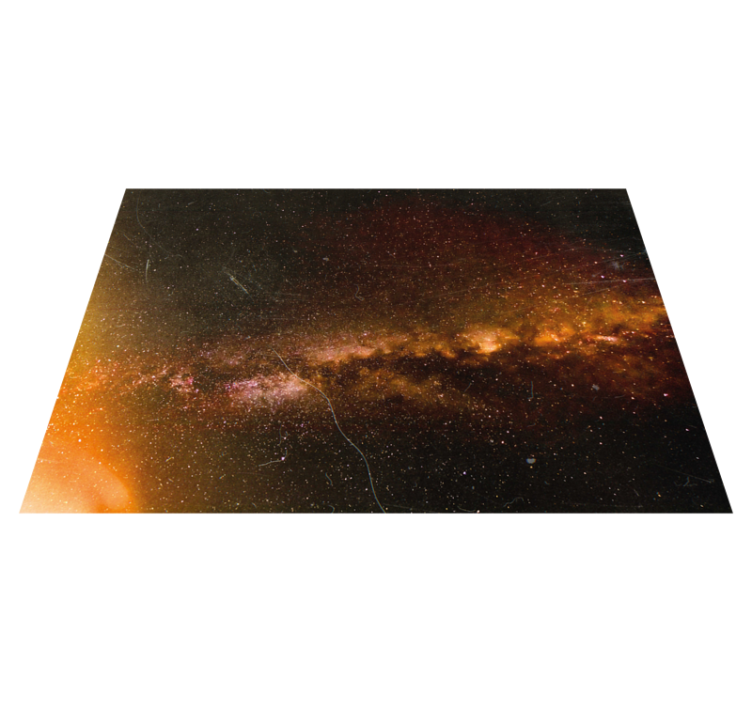 Tapis vinyle étoile vue de la galaxie cosmique - TenStickers