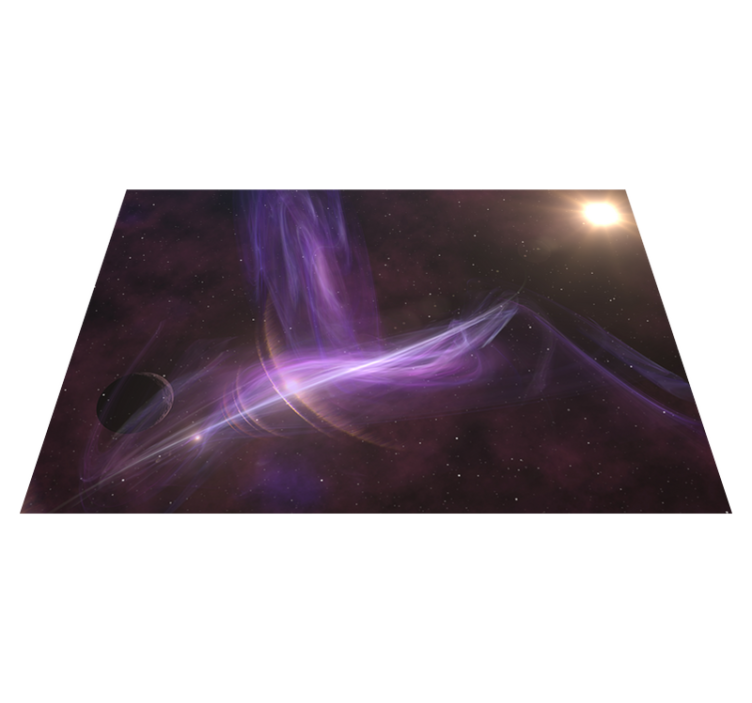 Tapis vinyle autres tapis paysage de rêve galactique - TenStickers