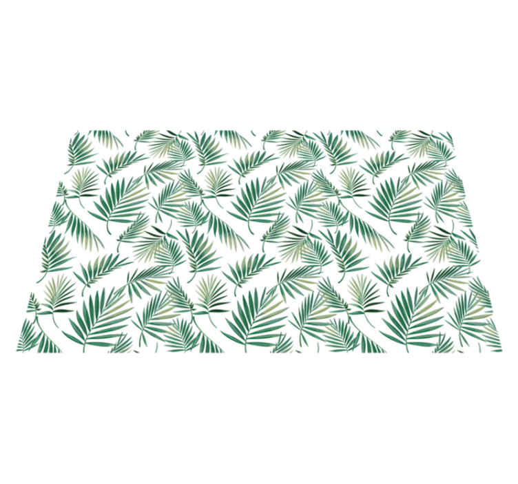 Tapis vinyle nature concept de verdure dynamique - TenStickers
