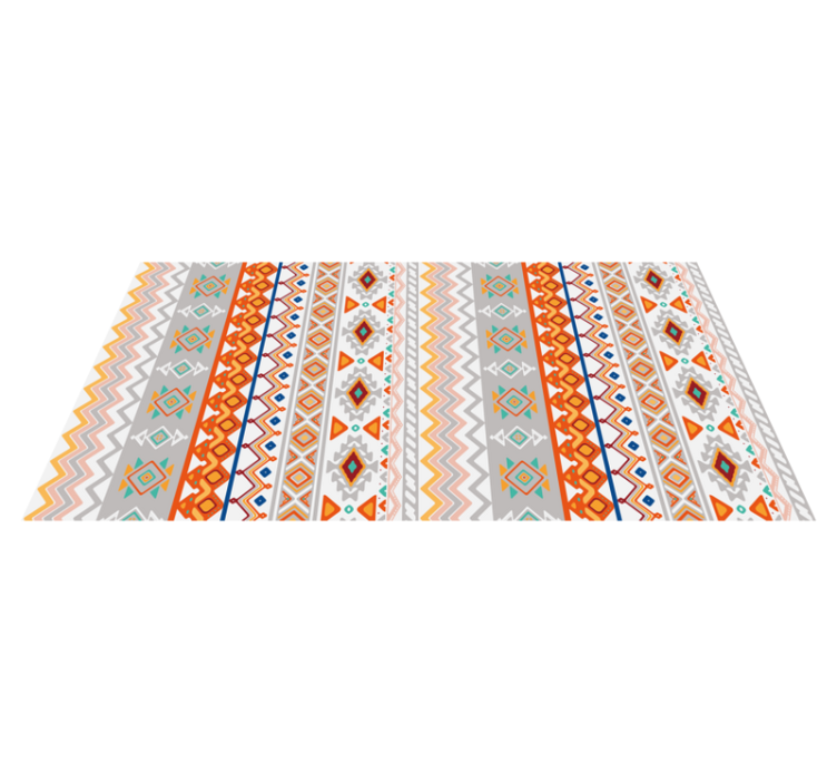 Tapis vinyle ethnique Motif style bohème - TenStickers