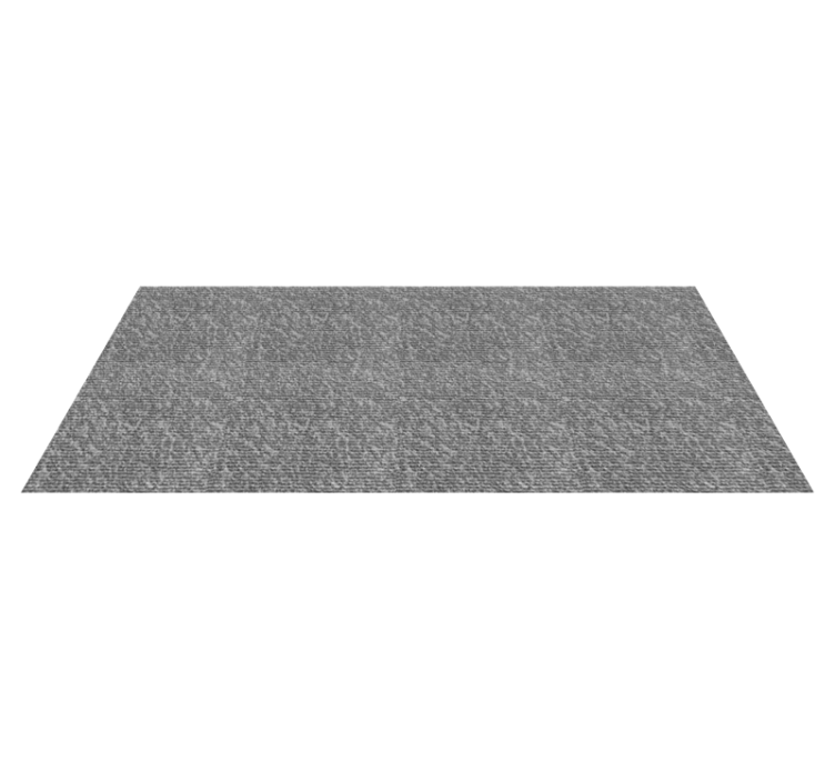 Tapis vinyle couloir effet texture gris - TenStickers