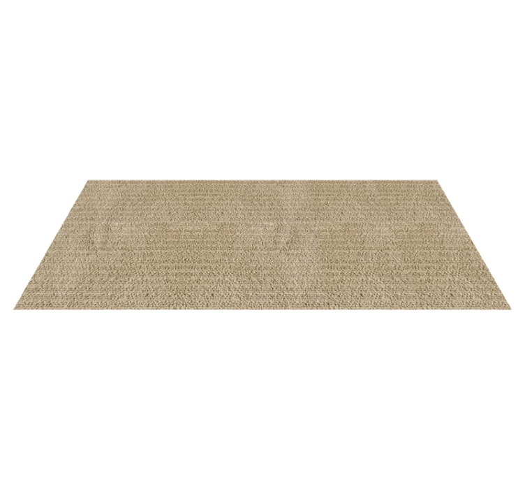 Tapis vinyle couloir effet texture beige - TenStickers