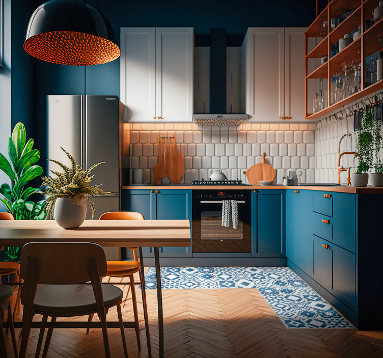 Tapis de cuisine élégant en vinyle - TenStickers