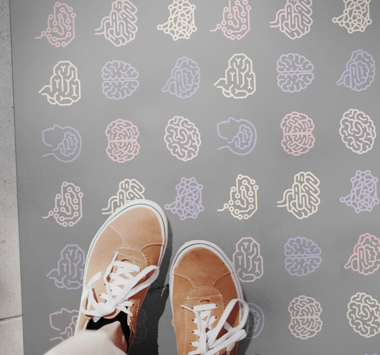 Tapis vinyle autres tapis modèles cérébraux éducatifs - TenStickers