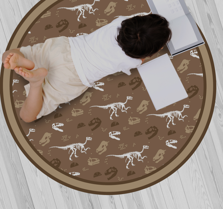 Tapis vinyle autres tapis motifs de dinosaures - TenStickers