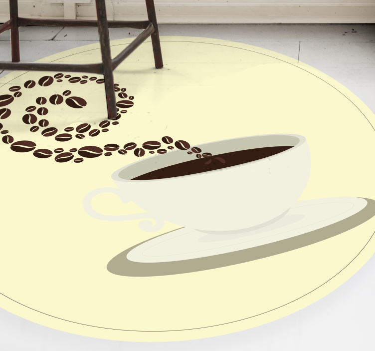 Tapis vinyle cuisine images d'arôme de café - TenStickers