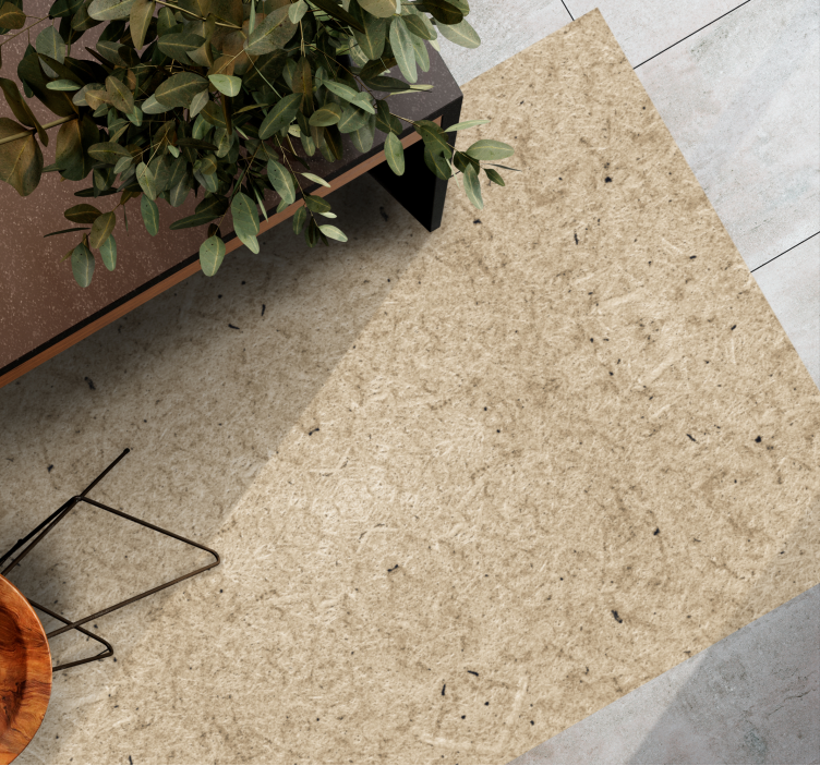 Tapis vinyle imitation parquet aspect chêne naturel - TenStickers