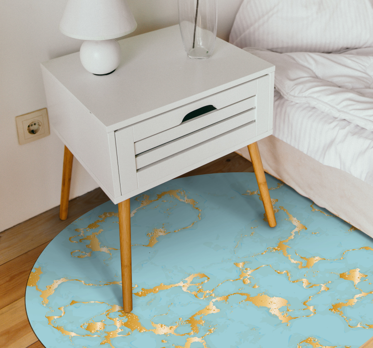 Tapis vinyle marbre atlas marbré - TenStickers