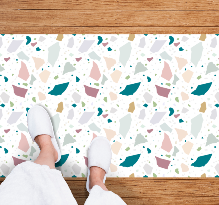 Tapis vinyles géométriques figures conceptuelles - TenStickers