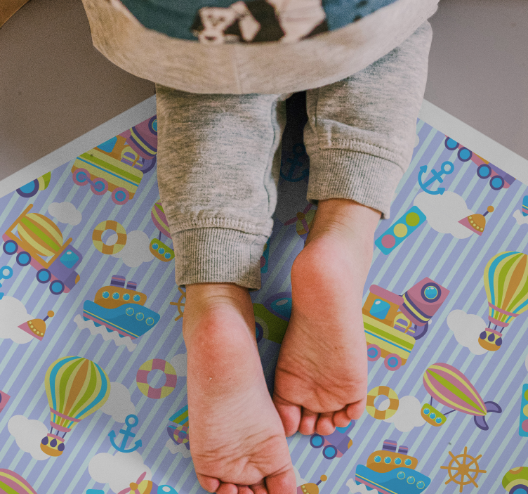 Tapis vinyle pour enfants imagerie de l'enfance - TenStickers