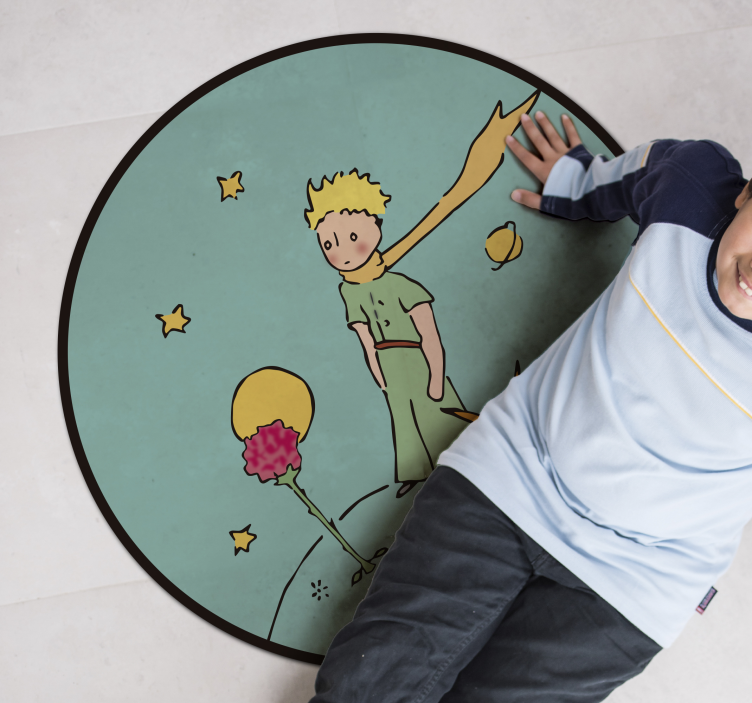 Tapis vinyle pour enfants personnage de livre de contes - TenStickers