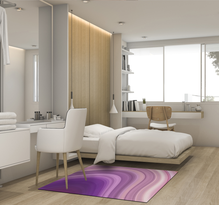 Tapis vinyle texture dégradé violet tourbillonnant - TenStickers