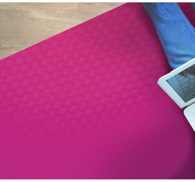 Tapis vinyle textures motif hexagonal dégradé - TenStickers