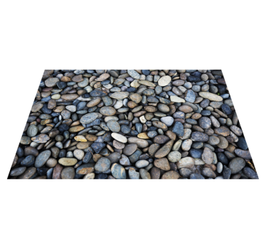 Tapis en vinyle effet pierre incroyable - TenStickers